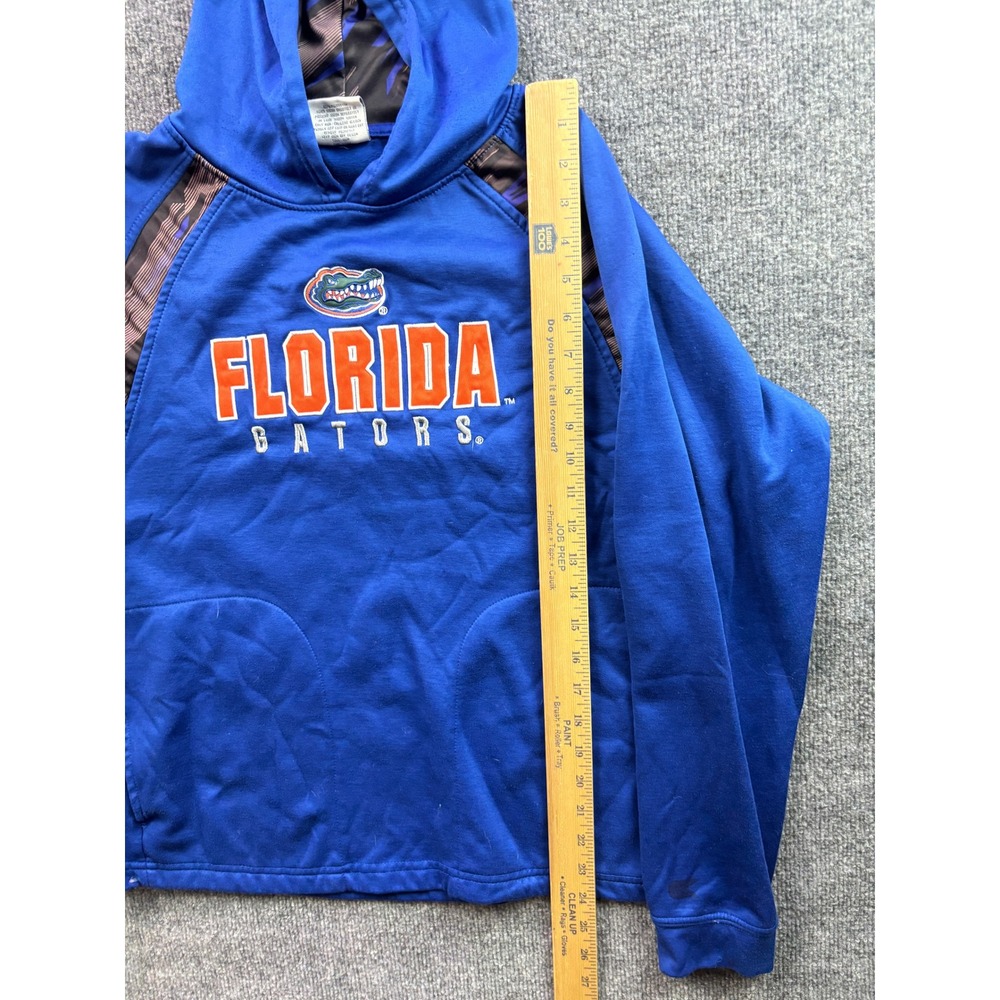 Colosseum Hoodie Kids XL Blue Florida Gators NCAA Pullover Sweatshirt 65997 - Picture 5 of 6